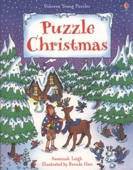 Paperback Puzzle Christmas Book