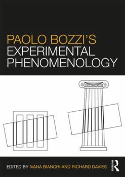 Paperback Paolo Bozzi's Experimental Phenomenology Book