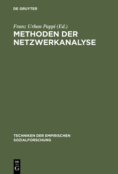 Hardcover Methoden der Netzwerkanalyse [German] Book