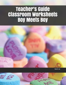Paperback Teacher's Guide Classroom Worksheets Boy Meets Boy Book