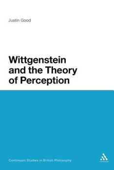 Paperback Wittgenstein and the Theory of Perception Book