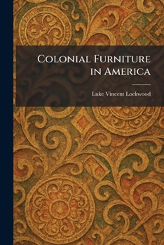 Colonial Furniture in America