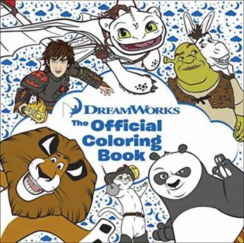 Paperback Dreamworks: The Official Coloring Book