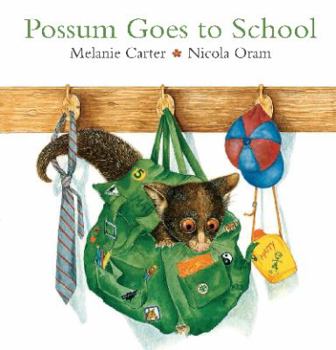 Paperback Possum Goes To School Book