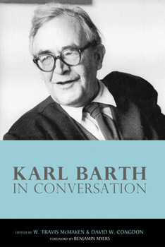 Hardcover Karl Barth in Conversation Book