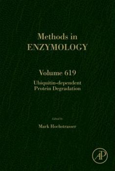Hardcover Ubiquitin-Dependent Protein Degradation: Volume 619 Book