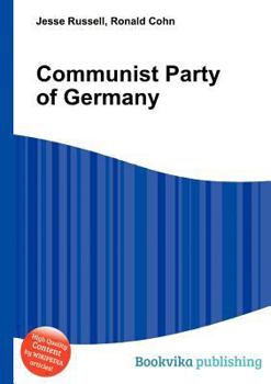 Paperback Communist Party of Germany Book