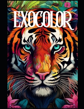 Paperback Exocolor: Animales Exóticos en Detalle [Spanish] Book