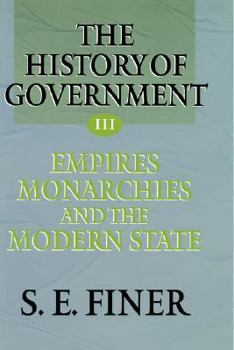 Hardcover History of Government from the Earliest Times V3 Empires Book