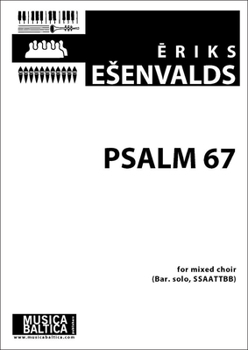 Paperback Psam 67 for Solo Baritone and Ssaattbb Choir: Choral Octavo Book