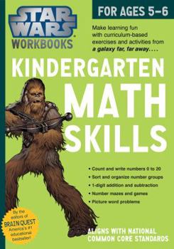 Paperback Kindergarten Math Skills Book