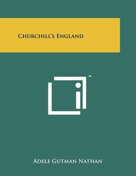 Paperback Churchill's England Book
