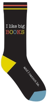 Apparel I Like Big Books and I Cannot Lie Socks Book
