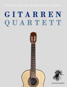 Paperback Gitarrenquartett: Cuarteto de Guitarras Azul [German] Book