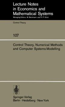 Paperback Control Theory, Numerical Methods and Computer Systems Modelling: International Symposium, Rocquencourt, June 17-21, 1974 Book