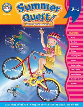 Paperback Summer Quest(tm), Grades K - 1 Book
