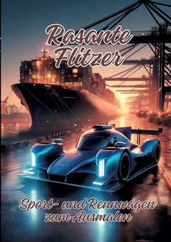Paperback Rasante Flitzer: Sport- und Rennwagen zum Ausmalen [German] Book