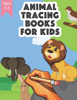 Paperback Animal Tracing Books for Kids Ages 3-5: Dot Markers Activity Book and Coloring Pages for Preschool Learner Book