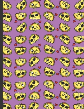 Five Year Monthly Planner and Calendar 2020-2024: Happy and Angry Dancing Tacos on Purple Background Cover. Fun Date Schedule Journal for All Ages. Fun Date Schedule Journal for All Ages.