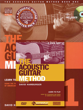 Paperback Acoustic Guitar Method [With CD (Audio)] Book