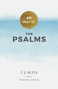 Paperback 40 Days in Psalms Book