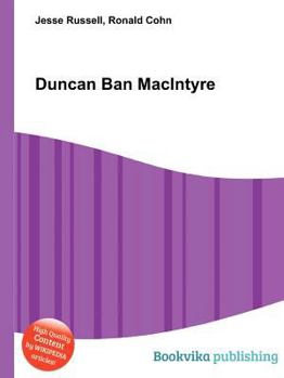 Paperback Duncan Ban MacIntyre Book