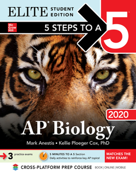 Paperback 5 Steps to a 5: AP Biology 2020 Elite Student Edition Book