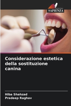 Paperback Considerazione estetica della sostituzione canina [Italian] Book