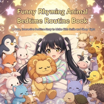 Paperback Funny Rhyming Animal Bedtime Routine Book: A Cute, Interactive Bedtime Story to Make Kids Smile and Sleep Tight Book