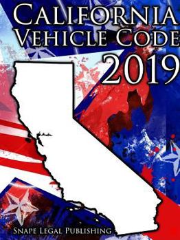 Paperback California Vehicle Code 2019 Book