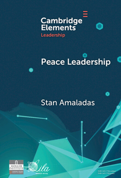 Hardcover Peace Leadership Book