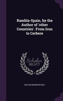 Hardcover Rambla-Spain, by the Author of 'other Countries'. From Irun to Cerbere Book