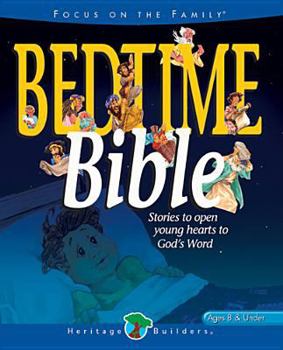 Hardcover Bedtime Bible: Stories to Open Young Heart's to God's Word Book