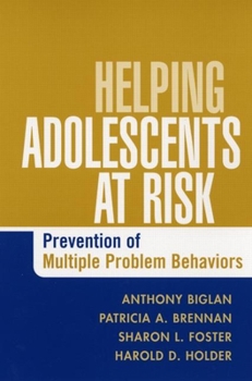 Paperback Helping Adolescents at Risk: Prevention of Multiple Problem Behaviors Book