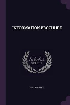 Paperback Information Brochure Book