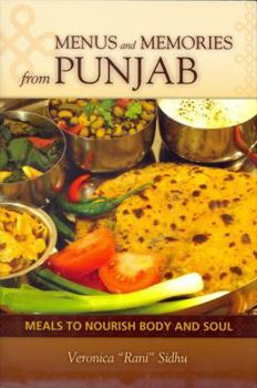 Hardcover Menus & Memories from Punjab Book