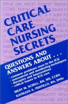 Paperback Critical Care Nursing Secrets Book