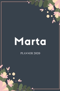 Marta Planner 2020: Planner Settimanale con Calendario Mensile e Annuale I Date Importante I Osservazioni I Focus Mensile I Obietivi Mensiili e con ... I Per nuovo anno I A5 (Italian Edition)