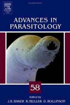 Hardcover Advances in Parasitology: Volume 58 Book