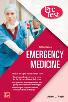 Paperback Pretest Emergency Medicine, Fifth Edition Book