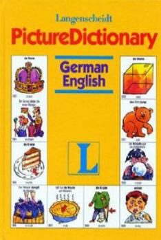 Hardcover Langenscheidt Picture Dictionary German/English Book