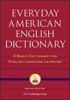 Paperback Everyday American English Dictionary: A Basic Dictionary for English Language Learning Book