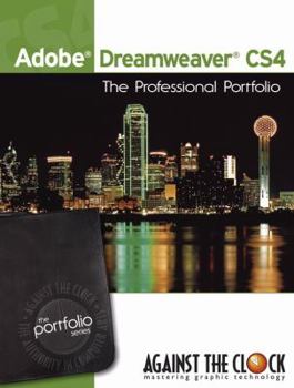 Spiral-bound Adobe Dreamweaver CS4: The Professional Portfolio Book