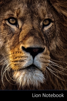 Lion Notebook: Lion,  Predator,  Dangerous,  Mane themed Notebook / Journal / Diary / Composition book / Daily Planner - 6 x 9 inches (15,24 x 22,86 cm), 150 pages, glossy finish.