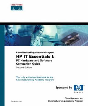 Hardcover HP It Essentials I: PC Hardware and Software Companion Guide [With CDROM] Book