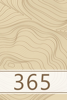 365: 1 year journal. Page a day. Blank pages. Brainstorm, write, plan, draw, doodle, be creative, Enjoy! 6.0" x 9.0" (Portable). (Graphic design, vibrant lines. Soft matte cover).