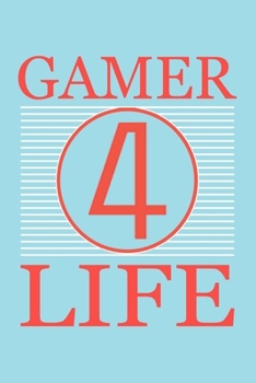 Paperback Gamer For Life: Lined Notebook & Diary For Taking Notes, Gift Idea For Pc Gamers. Book