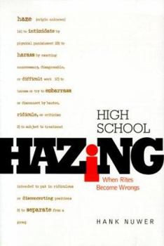 Library Binding High School Hazing Book