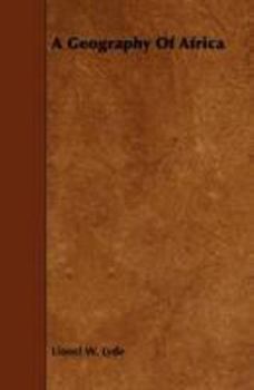 Paperback A Geography of Africa Book