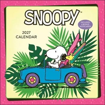 PEANUTS®: SNOOPY 2027 Wall Calendar with Notecards